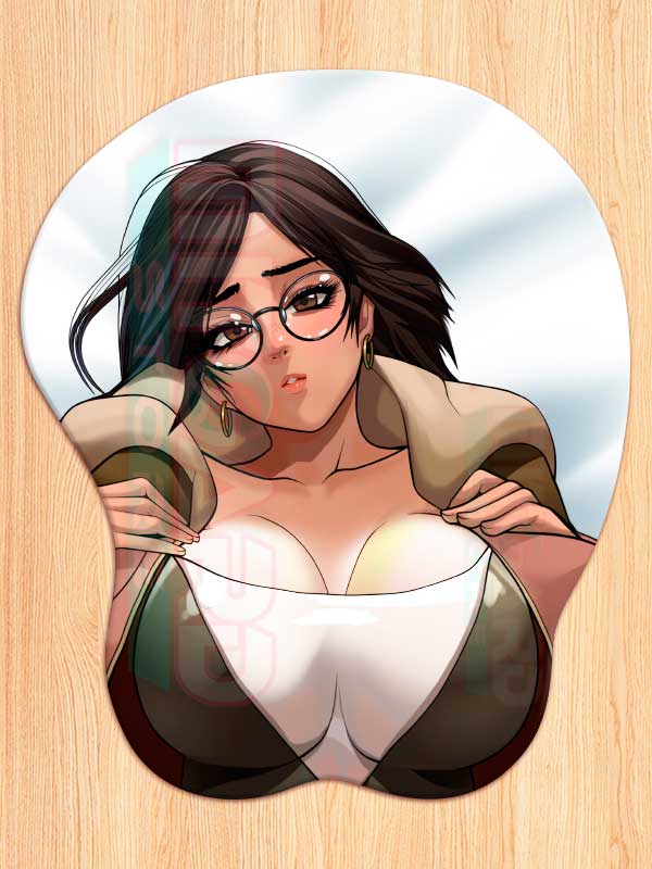 Alma v1 3D Mouse pad with Gel Wrist rest